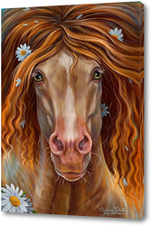   Картина Летняя лошадь