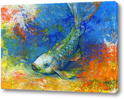   Картина золотая рыбка