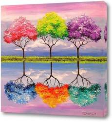   Картина Сказочные деревья