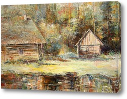   Картина Старая деревня