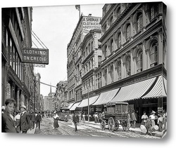  Мэдисон-стрит, отель Бревурт и оперный театр Ла Саль, 1910