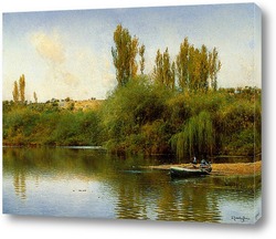   Картина Лодка на берегу Гвадайры