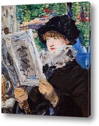   Постер Читающая женщина, 1879