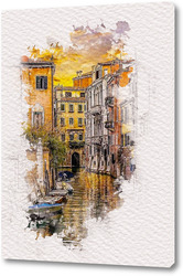    Венеция, акварельный скетч