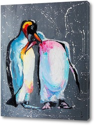   Постер Пингвины