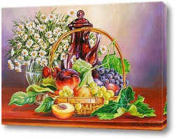   Картина Про фрукты в корзинке