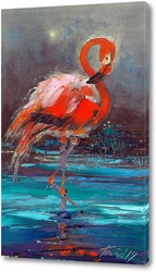   Картина Розовый фламинго