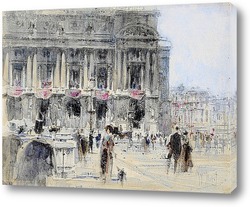   Картина Париж, опера