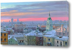   Картина Зимняя Москва