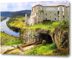  Средневековый замок