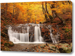   Постер Водопады и леса 76266