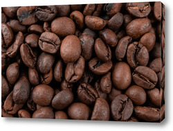   Постер Freshly roasted coffee beans background