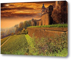   Картина Замок в Баварии.