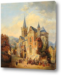  Картина Освещение в церкви