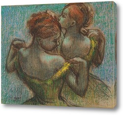   Постер Полуфигуры двух танцовщиц