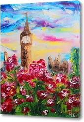    Лондон в розах