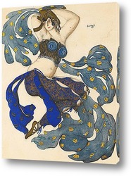  Балерина, Синий Бог, 1912