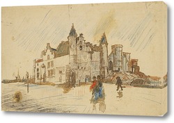  Вид на море в Схевенингене, 1882