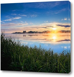    Рассвет на Колыванском озере