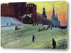   Картина Москва. Красная площадь