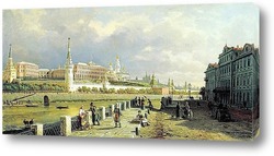    Вид Московского Кремля
