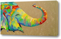   Постер Улыбчивый слон