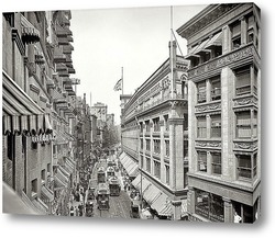   Постер Вашингтон-стрит, 1906