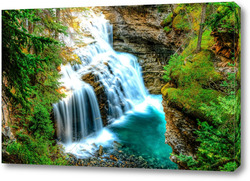   Постер Водопады и леса 80011