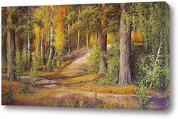   Картина Грибной лес