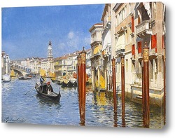    Гранд-канал с моста Риальто, Венеция