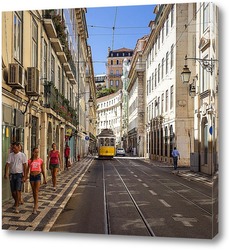   Постер Улочка Лиссабона