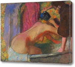   Постер Женщина в ванной 