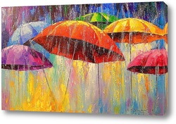   Картина Танцующие зонтики