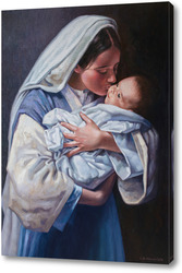   Постер Мария с младенцем
