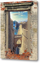   Постер Окно в гавань