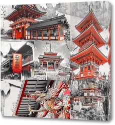   Постер Красочная Япония