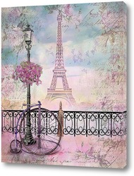   Постер Романтичный Париж