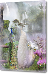   Постер Водопады и леса 54106