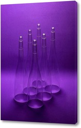   Постер Deep Purple. Тёмно-фиолетовый