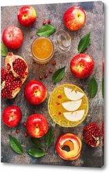   Постер Яблоки с медом