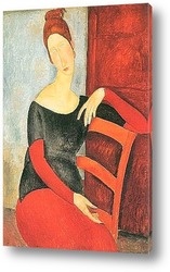  Портрет женщины, 1917-18