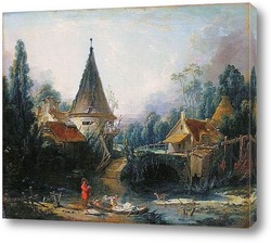   Картина Пейзаж в окрестностях Бовэ