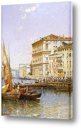  Венецианский канал с Санта-Мария-делла-Салюте
