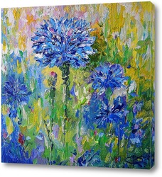  Синий цветочек