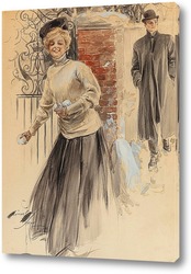   Картина Еще нет - но скоро, календарь, 1907
