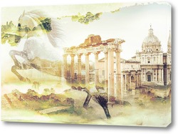   Постер Римский форум