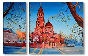 Вид на Свято-Покровский мужской монастырь