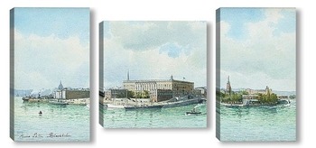 Модульная картина Стокгольмский дворец