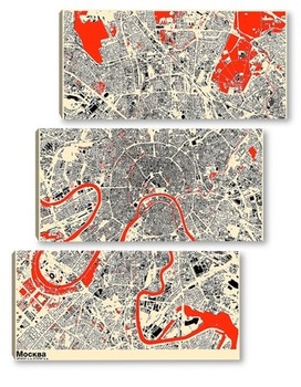  Карта Москвы