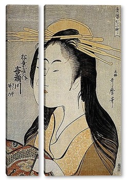 Модульная картина Utamaro002